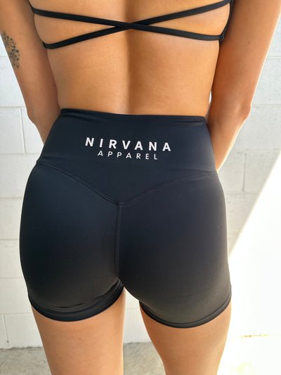 Nirvana Sport - Black Shorts 4"