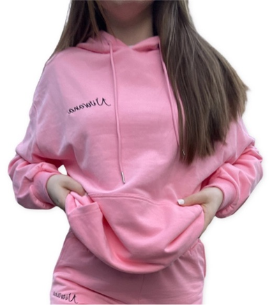 Rose Quartz Noble Hoodie - Nirvana Clothing Apparel